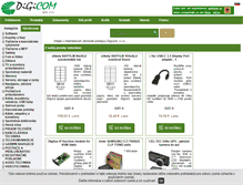 Tablet Screenshot of obchod.digicom.sk
