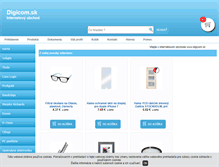 Tablet Screenshot of digicom.sk