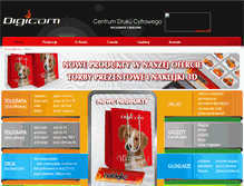 Tablet Screenshot of druk.digicom.com.pl